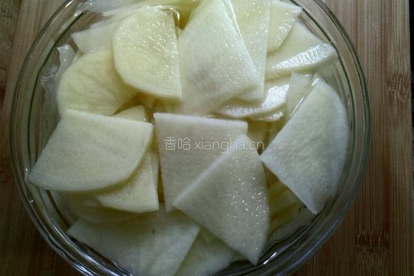 素炒土豆片的做法图解2