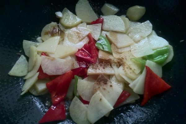 素炒土豆片的做法图解7