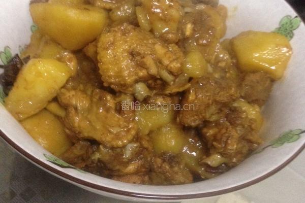 小鸡炖土豆的做法图解4