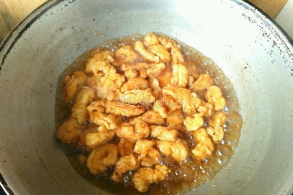 糖醋肉条（俗称糖醋里脊）的做法图解11