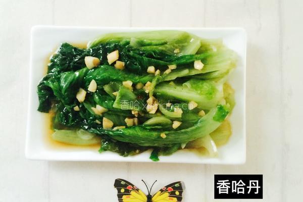 蒜蓉生菜的做法图解7
