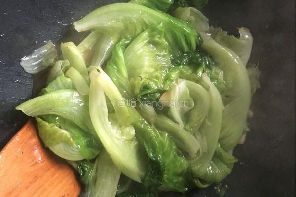 蒜蓉生菜的做法图解6