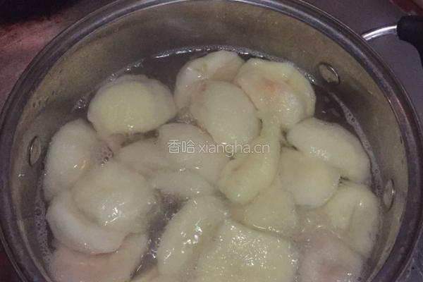 自制蜜桃罐头的做法图解10