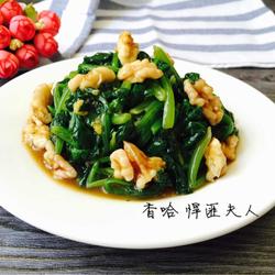 桃仁菠菜的做法[图]