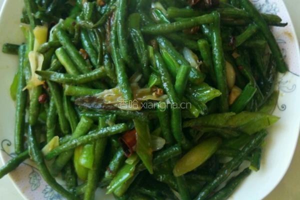 干煸线豆的做法图解6
