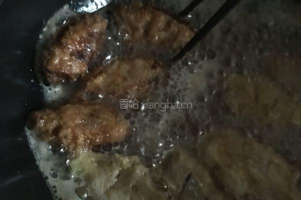 椒盐翅中的做法图解13