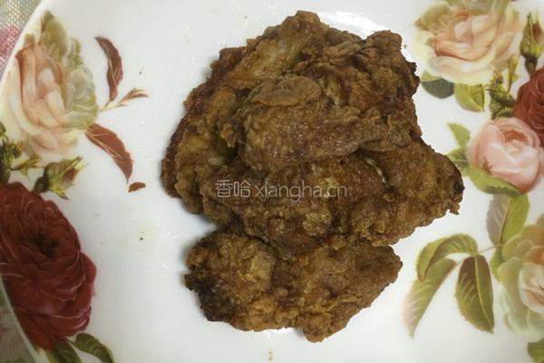 椒盐翅中的做法图解14