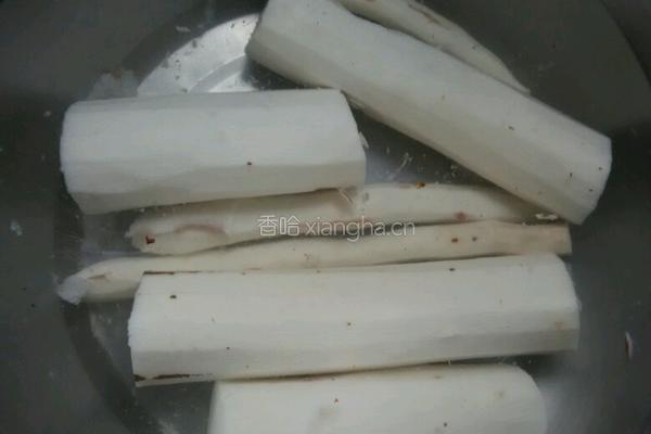 蓝莓山药的做法图解2