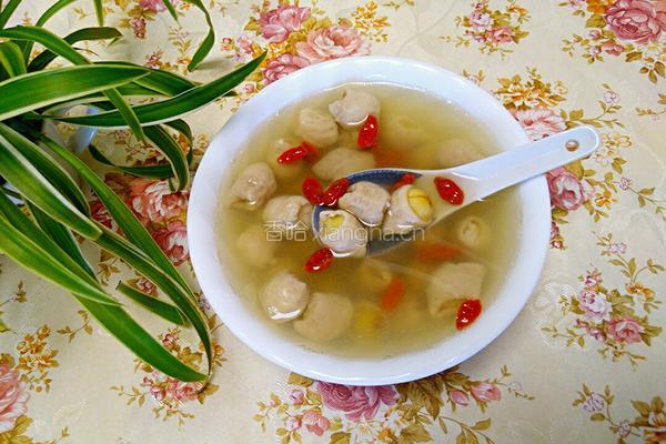 蜂蜜莲子小肠汤的做法图解8