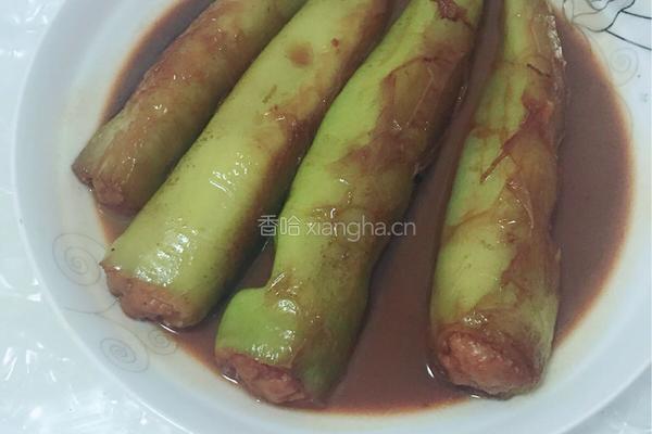 辣椒酿肉的做法图解8