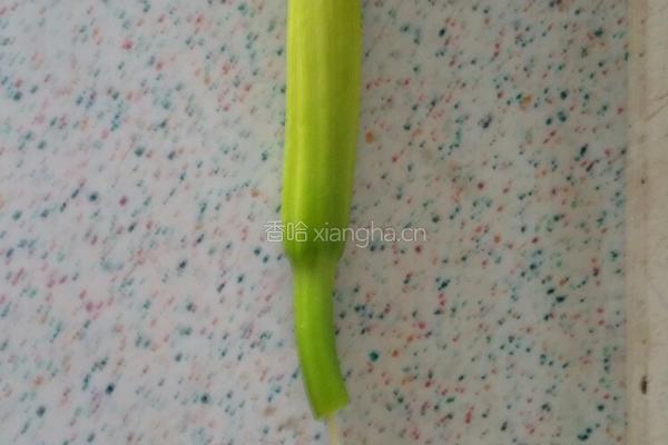 黄花菜炒肉的做法图解1