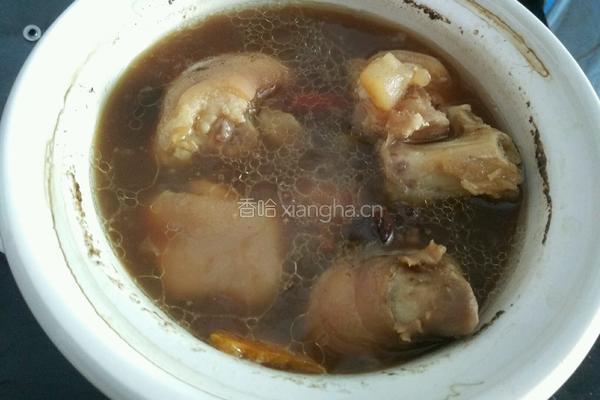 黄豆炖猪蹄的做法图解9