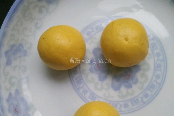 南瓜豆沙包的做法图解5
