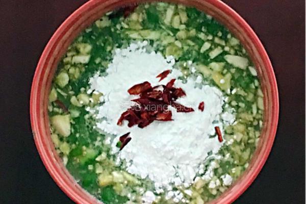 农家菜辣椒鸡蛋焖子(也叫鸡蛋酱)拌茄子土豆的做法图解7