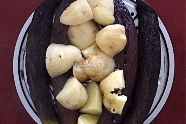 农家菜辣椒鸡蛋焖子（也叫鸡蛋酱）拌茄子土豆的做法图解10