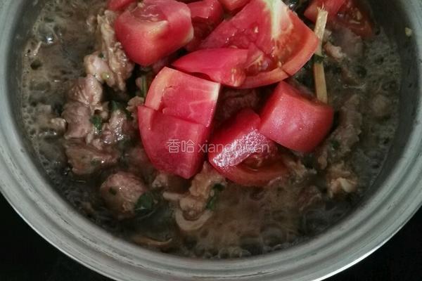 番茄牛肉的做法图解5