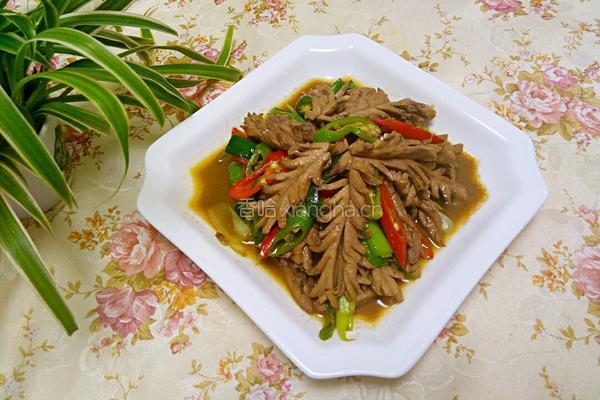 爆炒腰花的做法图解7
