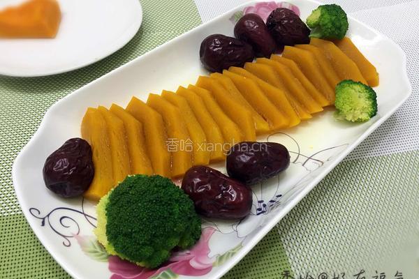 红枣蒸南瓜的做法图解6