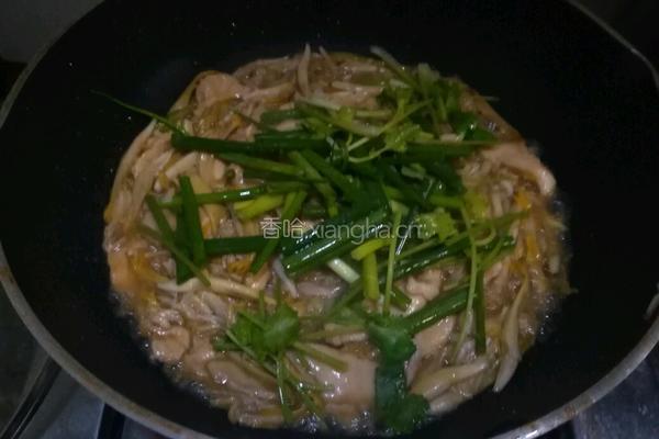 芭蕉花炒鸡丝的做法图解13