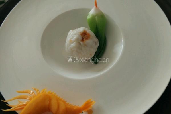 鱼肉狮子头的做法图解7