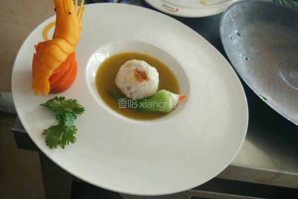 鱼肉狮子头的做法图解10