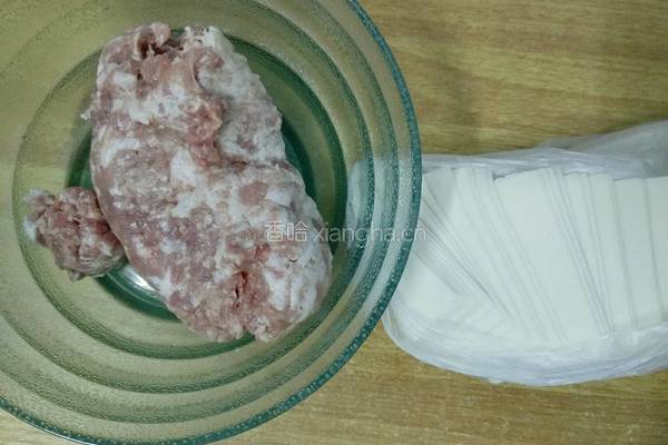 家常扁肉的做法图解1