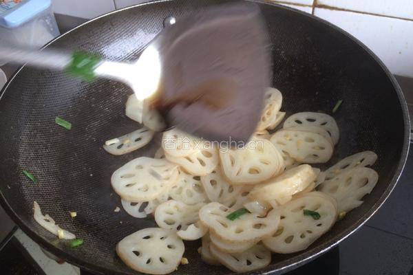 清炒藕片的做法图解9