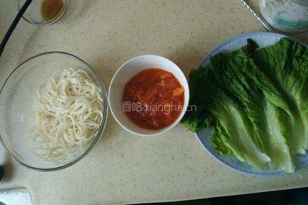 小鸡一家芝士意番茄面的做法图解2
