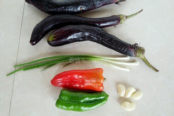 油淋茄子的做法图解1