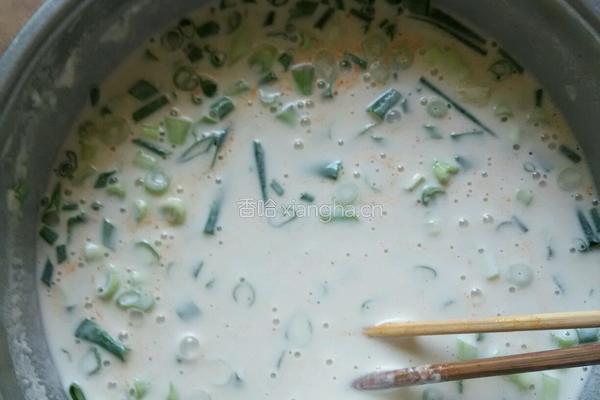 煎饼卷菜的做法图解2