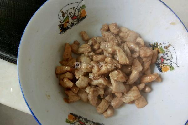 毛豆炒肉的做法图解6