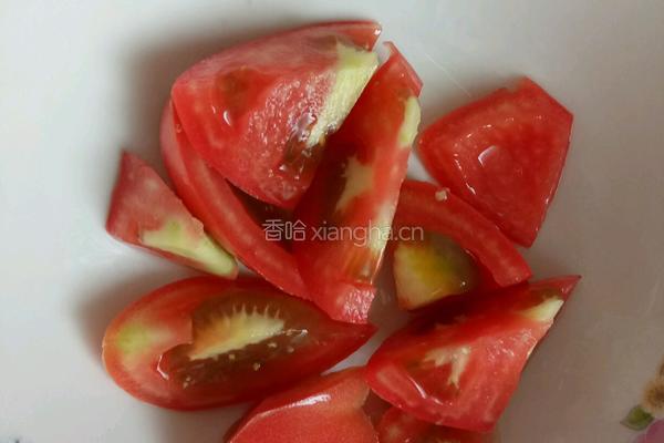 番茄蛋花肉丸汤的做法图解4