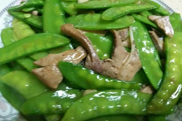 豆豆炒猪肝的做法图解6