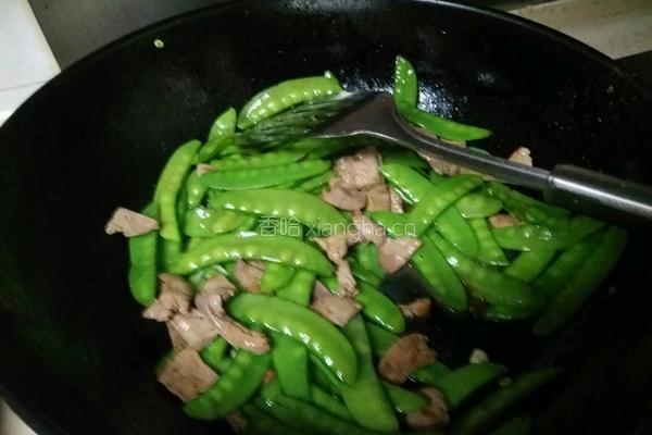 豆豆炒猪肝的做法图解5