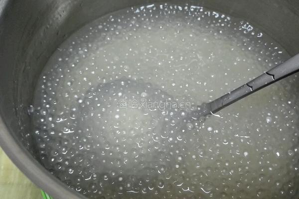 多芒西米小丸子的做法图解9