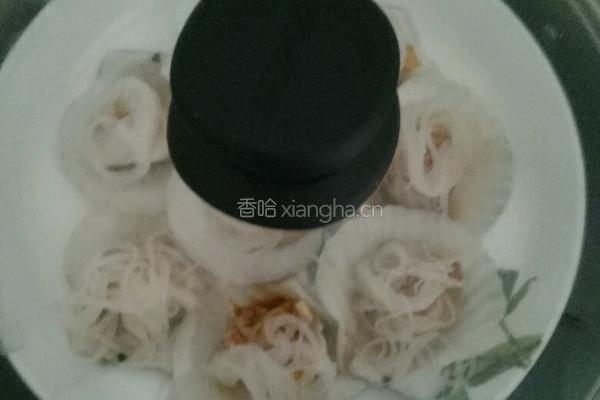 蒜蓉粉丝蒸扇贝的做法图解5