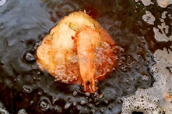酥炸虾饼的做法图解3