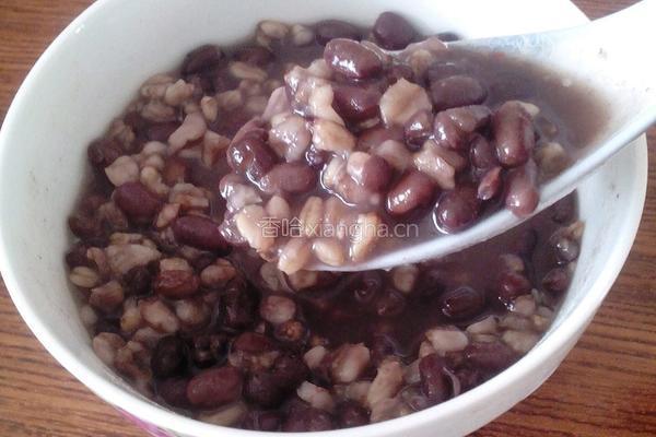 红豆燕麦粥的做法图解4