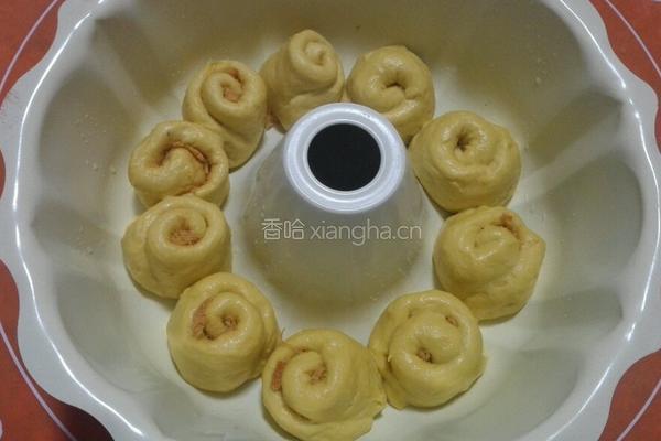 南瓜肉松面包（无黄油)的做法图解8