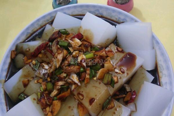 蒜香拌凉粉的做法图解4
