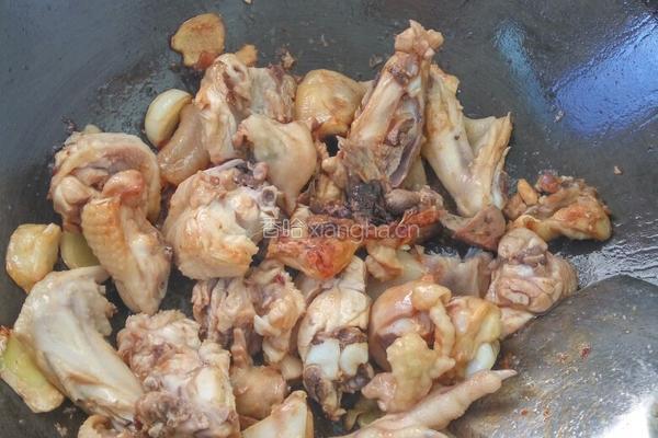 豆角煨鸡的做法图解5