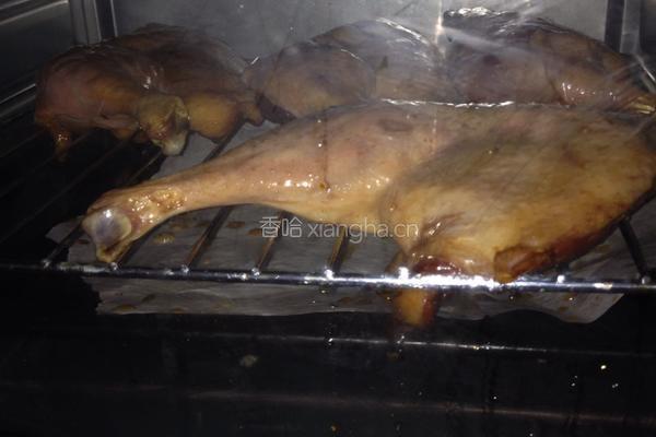 自制烤鸭腿的做法图解3