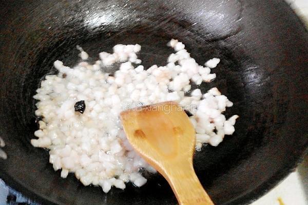 香菇肉酱的做法图解4