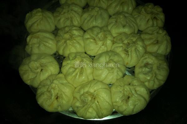 茄子馅包子的做法图解9