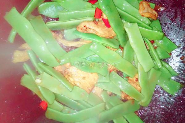 扁豆焖土豆的做法图解5