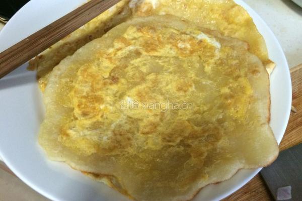 宝宝鸡蛋卷饼的做法图解6