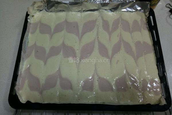 千叶香芋冰淇淋海绵蛋糕的做法图解14