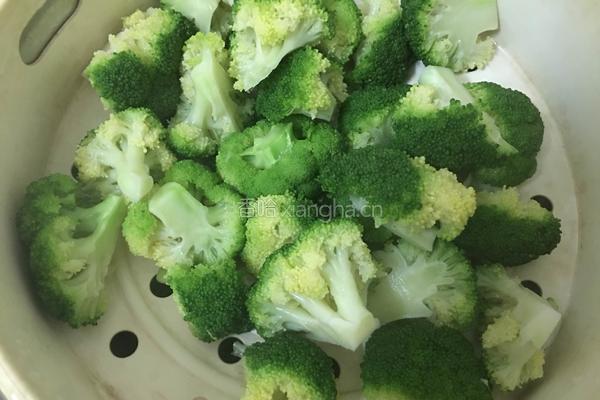 蒜蓉西兰花的做法图解4