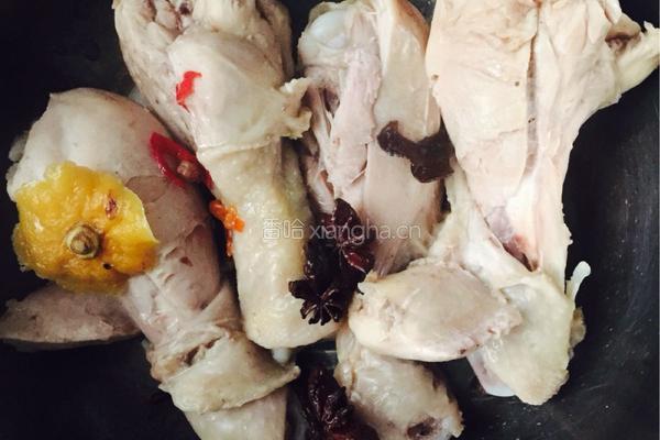 手撕鸡肉的做法图解4