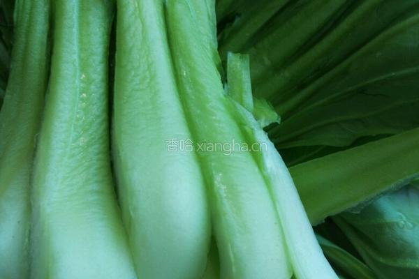 鸡蛋青菜炒面的做法图解2